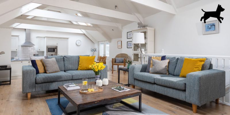 Zennor open-plan living area