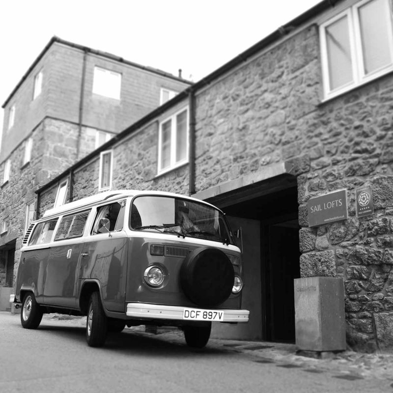 Parking in St Ives with luxury accommodation.
