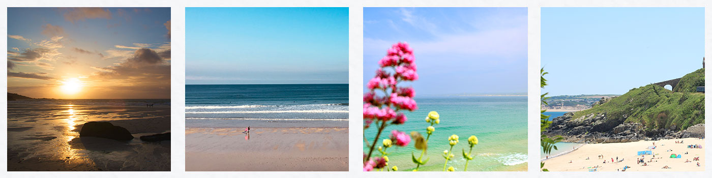 Summer Beaches in St Ives