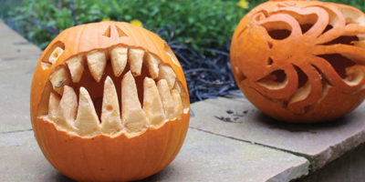halloween in st ives cottages
