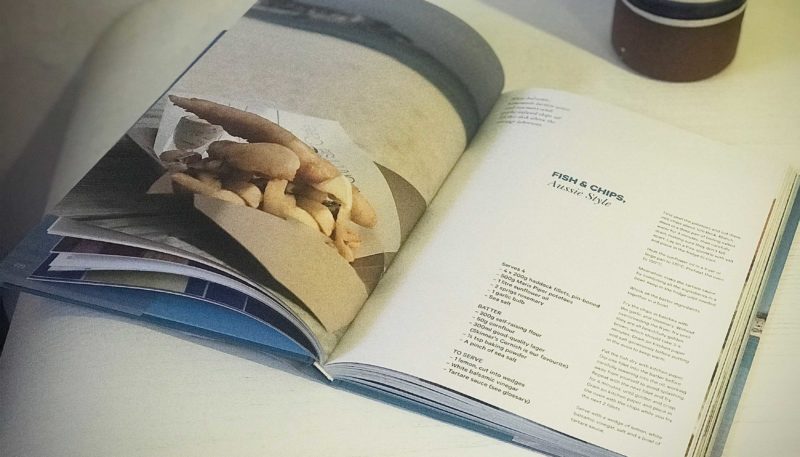Porthminster cook book, fish and chips aussie style