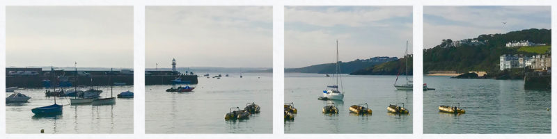 Fish and chips with a view in St Ives
