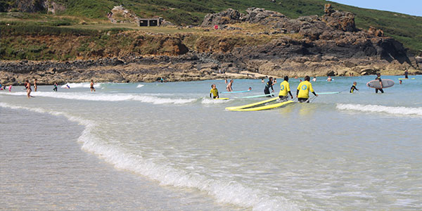 St Ives Surf School on Porthmeor Beach