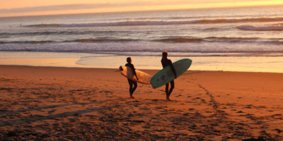 Surfing in September