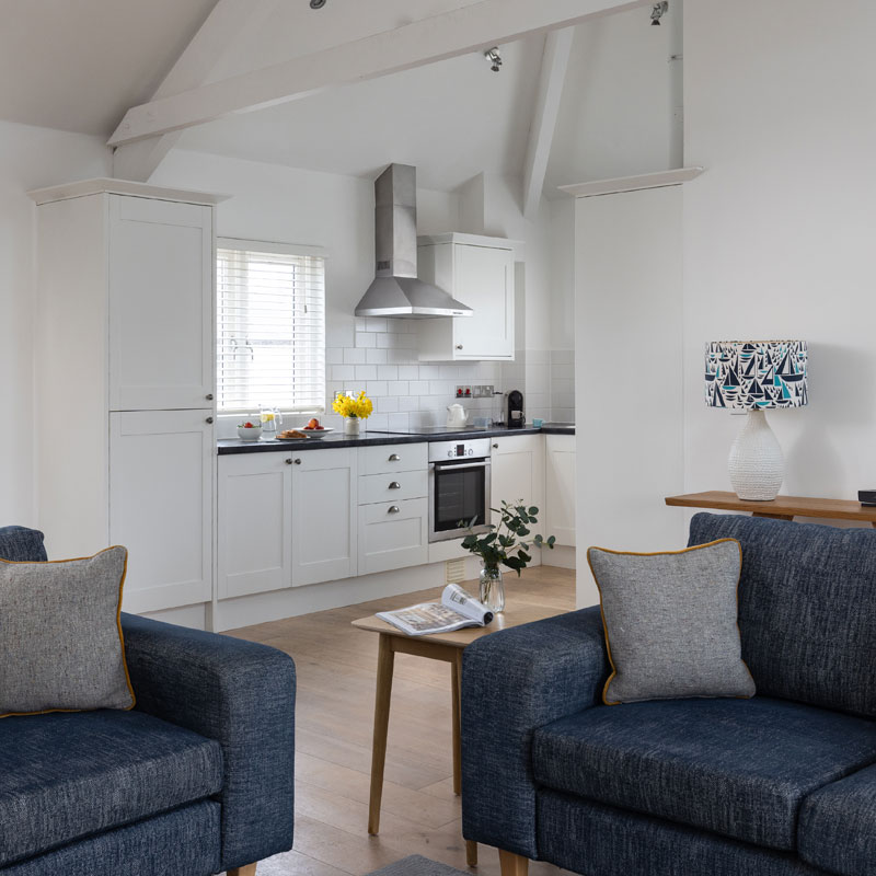 Curno - View into kitchen