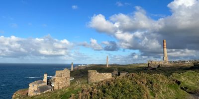 View of Botallack and Levant mines